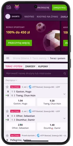 Zakłady Na Żywo Tenis