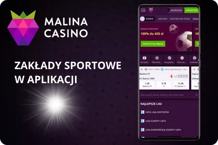 Zakłady sportowe Malina Casino