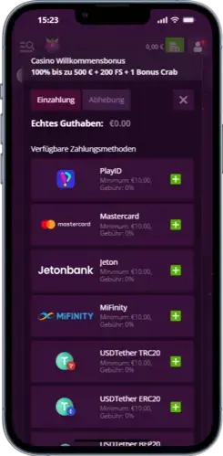 Willkommensbonus 100 Prozent bis 500 Euro und 200 Freispiele aktivieren