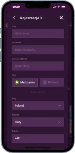 Potwierdzenie konta i weryfikacja profilu w Malina Casino App