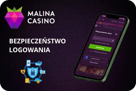 Bezpieczeństwo logowania w aplikacji Malina Casino