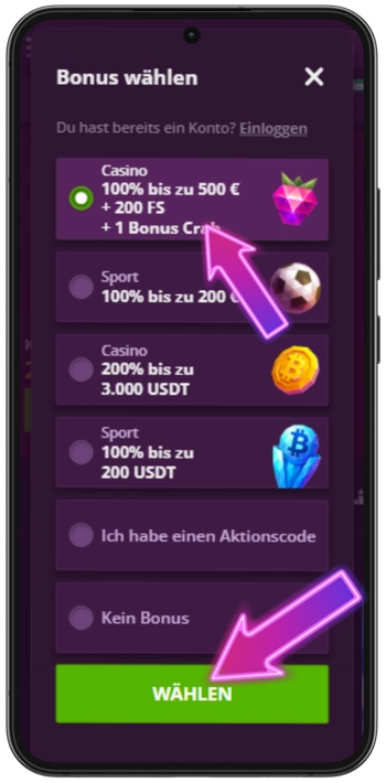 Malina Casino falsche Login-Daten / Caps Lock / Passwortmanager