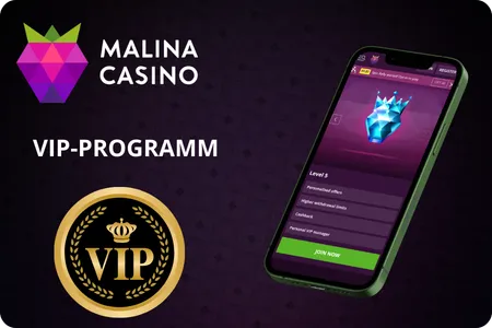 Malina Casino VIP-Programm