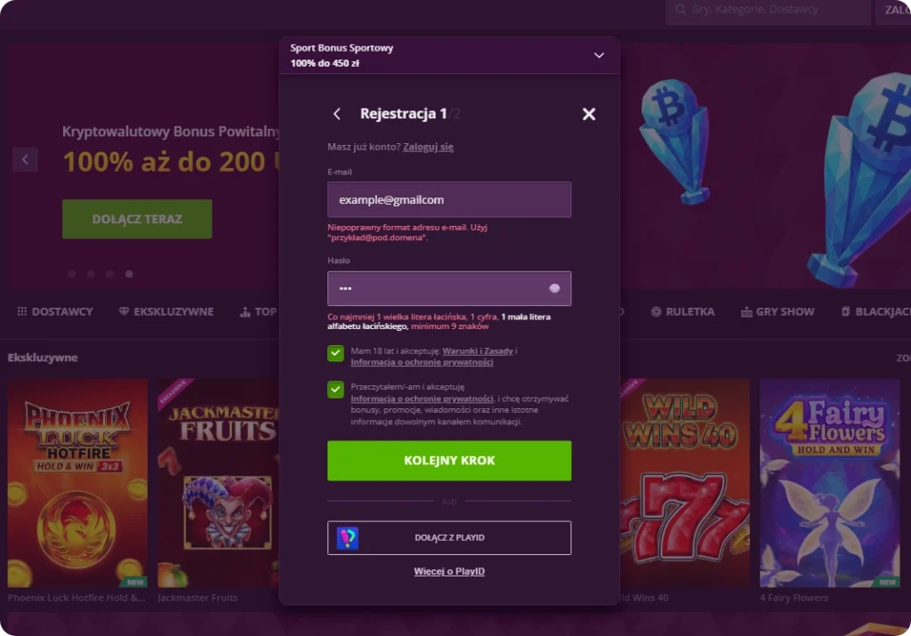 Malina Casino – problemy z logowaniem i ich rozwiązania