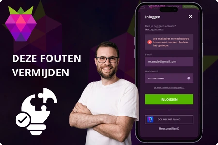 Malina Casino inlogfouten vermijden – Caps Lock wachtwoord