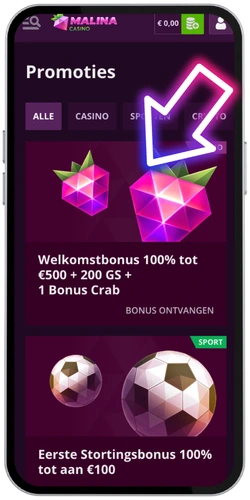 Passende bonus selecteren of automatisch laten toewijzen