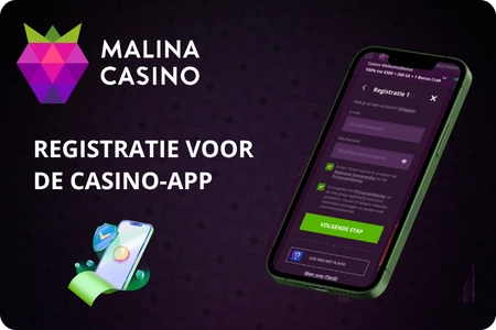 Malina Casino app aanmelden met spelaanbod in de slotsectie
